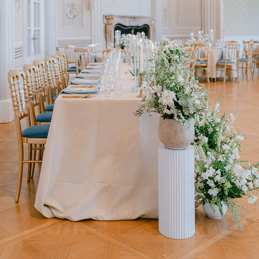 béžový obrus 320cm, prenájom, Dreamy day