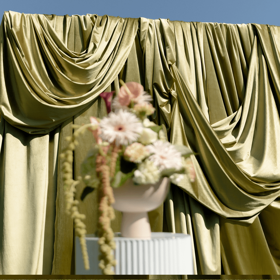 zamatová látka - zástena svadobná, prenájom, Dreamy day